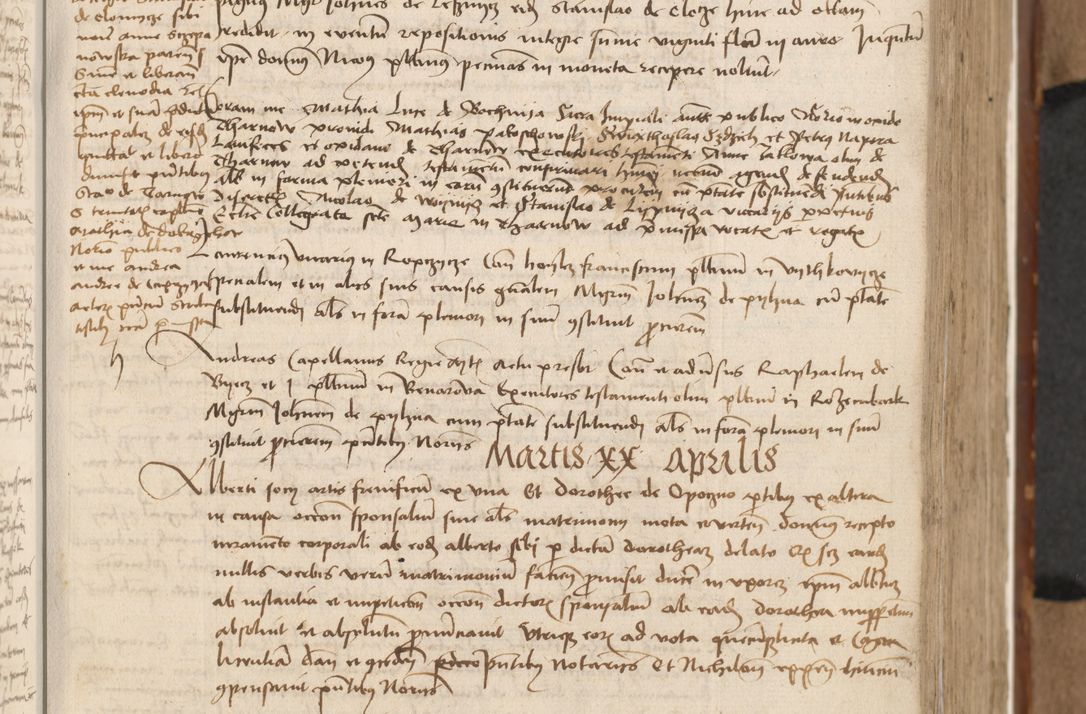 Zdjęcie nr 104 dla obiektu archiwalnego: [Acta actorum vicarialia coram Johanne de Goslaw]