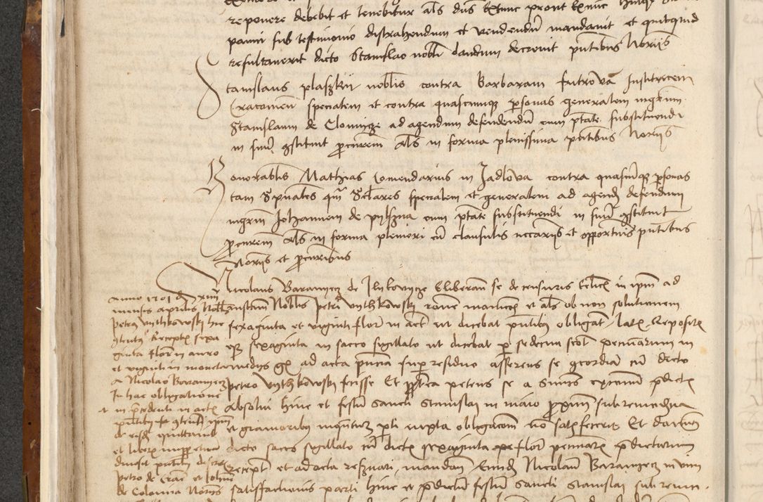 Zdjęcie nr 101 dla obiektu archiwalnego: [Acta actorum vicarialia coram Johanne de Goslaw]