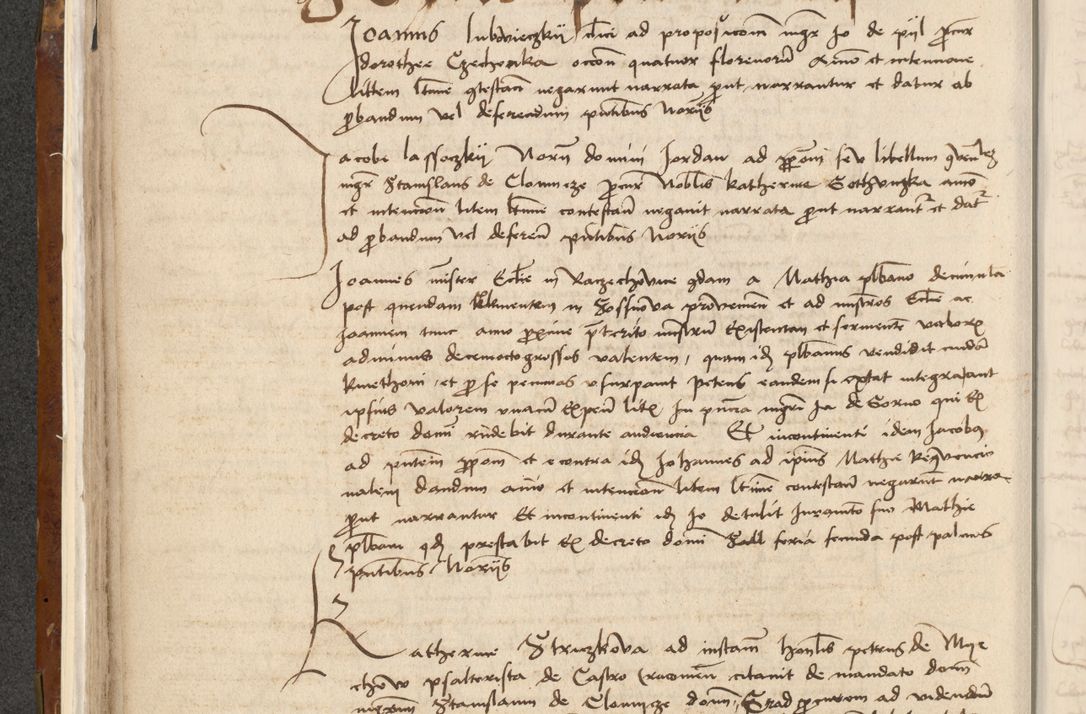 Zdjęcie nr 97 dla obiektu archiwalnego: [Acta actorum vicarialia coram Johanne de Goslaw]