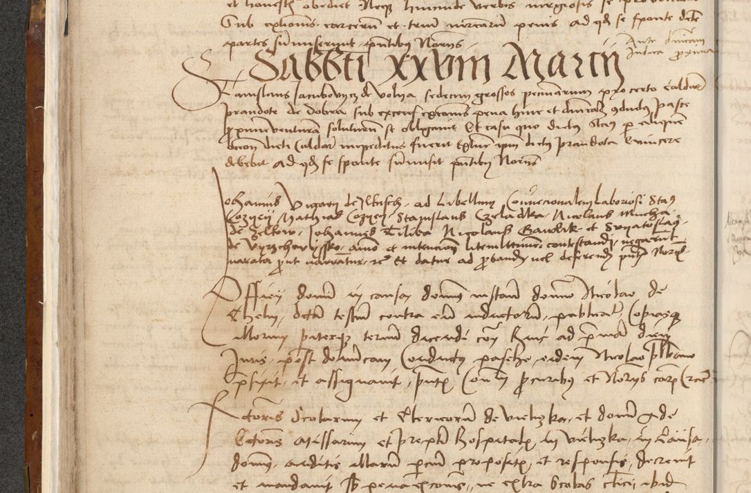 Zdjęcie nr 91 dla obiektu archiwalnego: [Acta actorum vicarialia coram Johanne de Goslaw]