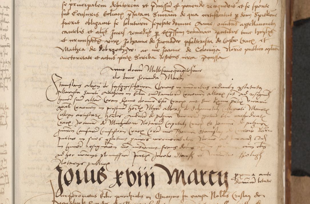 Zdjęcie nr 78 dla obiektu archiwalnego: [Acta actorum vicarialia coram Johanne de Goslaw]