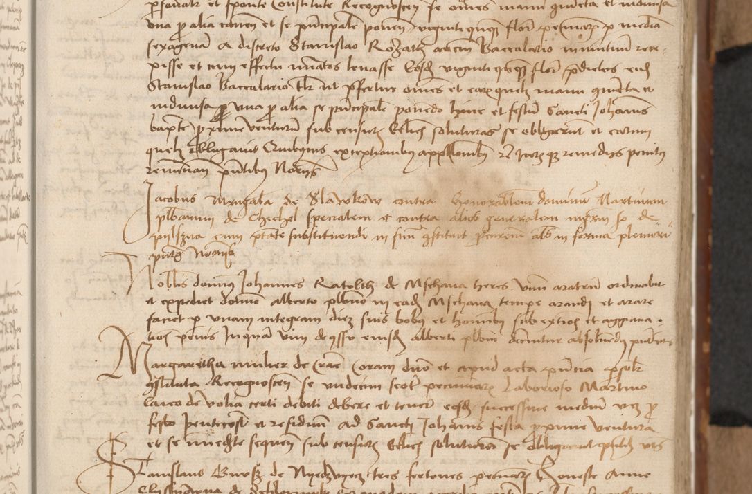 Zdjęcie nr 76 dla obiektu archiwalnego: [Acta actorum vicarialia coram Johanne de Goslaw]