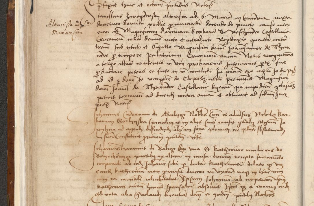 Zdjęcie nr 77 dla obiektu archiwalnego: [Acta actorum vicarialia coram Johanne de Goslaw]