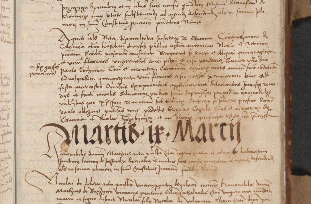 Zdjęcie nr 68 dla obiektu archiwalnego: [Acta actorum vicarialia coram Johanne de Goslaw]