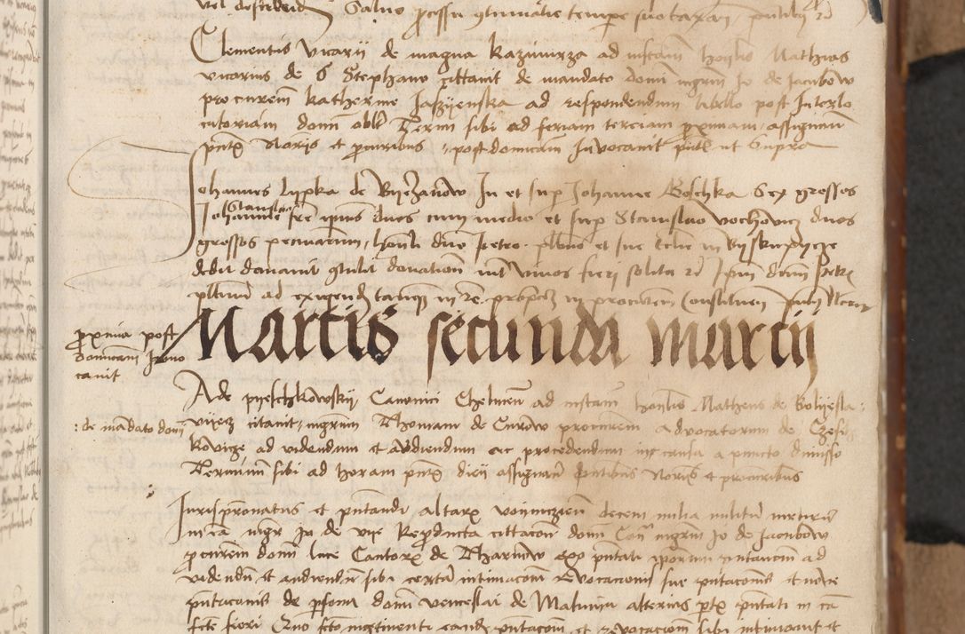 Zdjęcie nr 64 dla obiektu archiwalnego: [Acta actorum vicarialia coram Johanne de Goslaw]