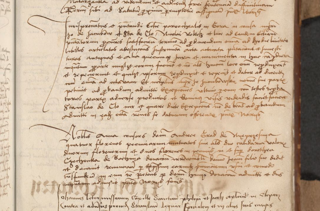 Zdjęcie nr 60 dla obiektu archiwalnego: [Acta actorum vicarialia coram Johanne de Goslaw]