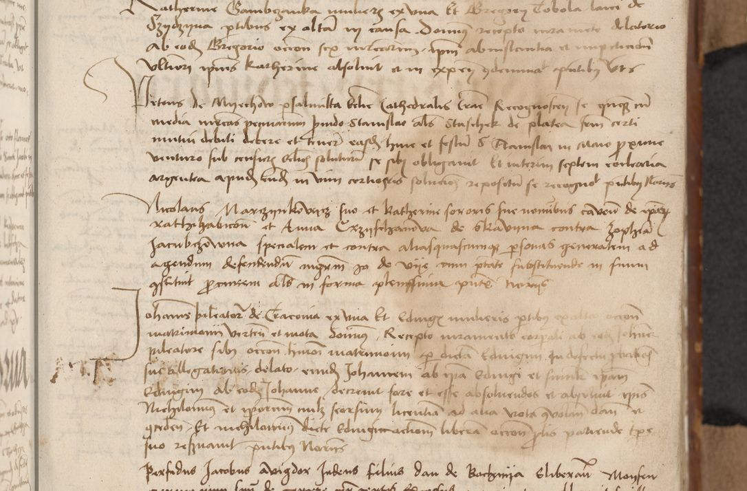 Zdjęcie nr 58 dla obiektu archiwalnego: [Acta actorum vicarialia coram Johanne de Goslaw]