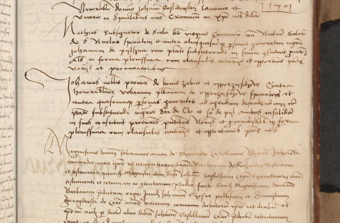 Zdjęcie nr 56 dla obiektu archiwalnego: [Acta actorum vicarialia coram Johanne de Goslaw]