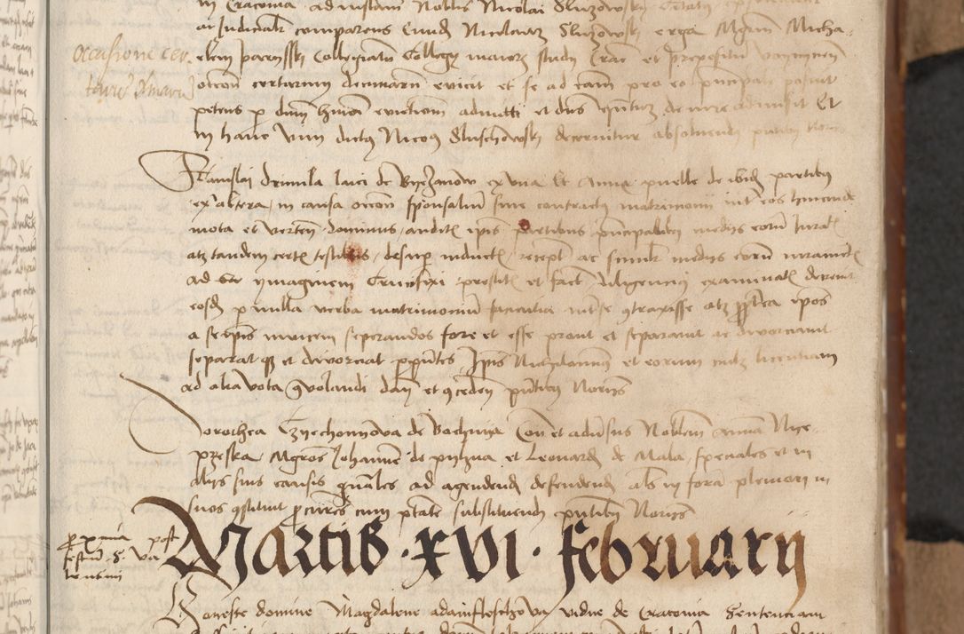 Zdjęcie nr 52 dla obiektu archiwalnego: [Acta actorum vicarialia coram Johanne de Goslaw]