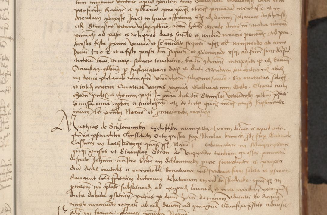 Zdjęcie nr 46 dla obiektu archiwalnego: [Acta actorum vicarialia coram Johanne de Goslaw]