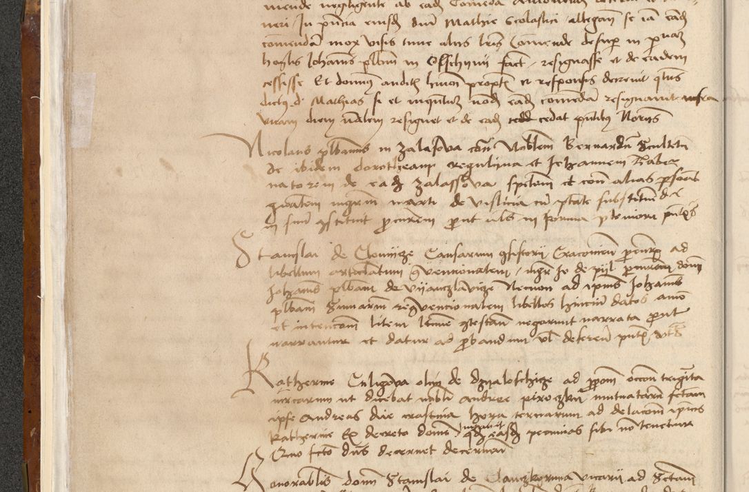 Zdjęcie nr 45 dla obiektu archiwalnego: [Acta actorum vicarialia coram Johanne de Goslaw]