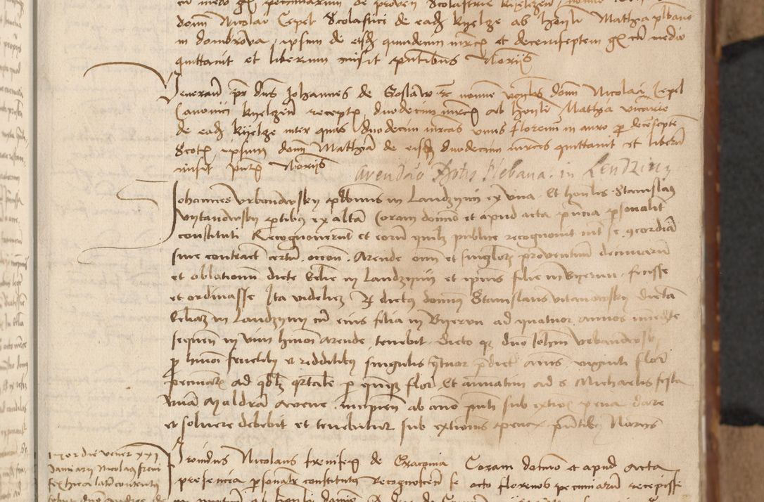 Zdjęcie nr 44 dla obiektu archiwalnego: [Acta actorum vicarialia coram Johanne de Goslaw]