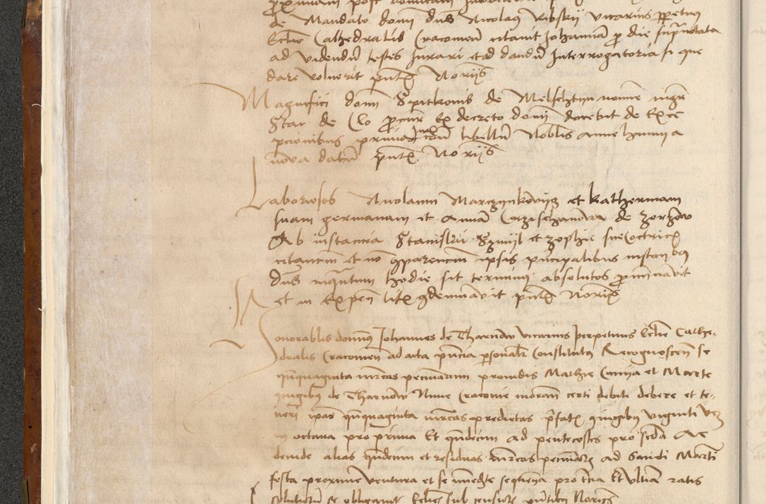 Zdjęcie nr 41 dla obiektu archiwalnego: [Acta actorum vicarialia coram Johanne de Goslaw]