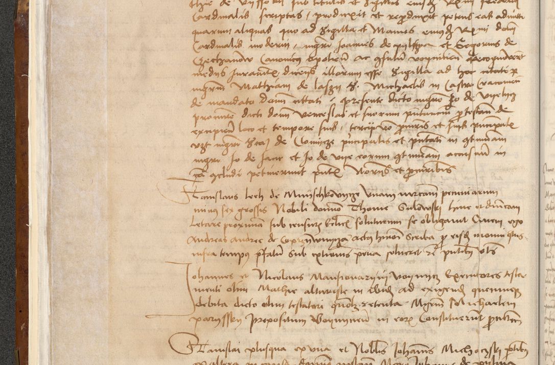 Zdjęcie nr 37 dla obiektu archiwalnego: [Acta actorum vicarialia coram Johanne de Goslaw]