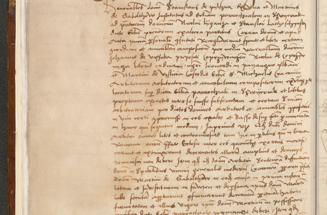 Zdjęcie nr 35 dla obiektu archiwalnego: [Acta actorum vicarialia coram Johanne de Goslaw]