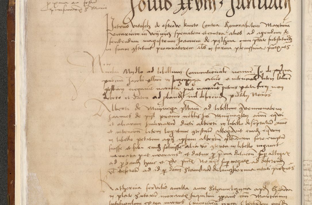 Zdjęcie nr 33 dla obiektu archiwalnego: [Acta actorum vicarialia coram Johanne de Goslaw]