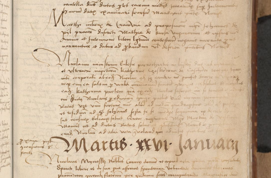 Zdjęcie nr 30 dla obiektu archiwalnego: [Acta actorum vicarialia coram Johanne de Goslaw]