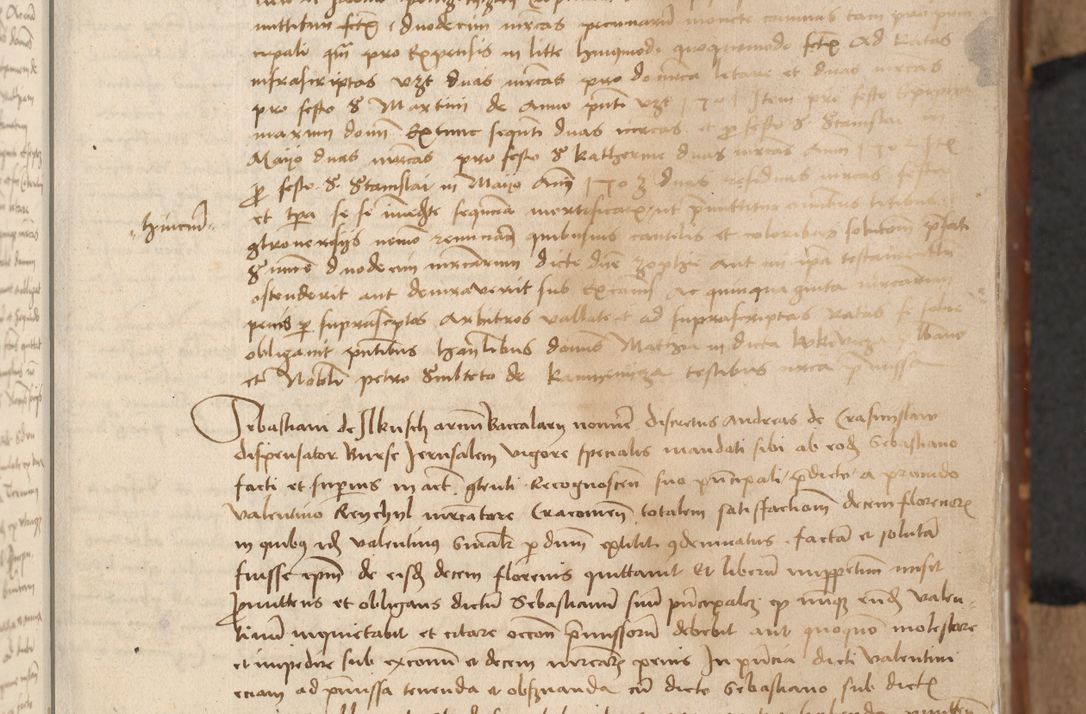 Zdjęcie nr 28 dla obiektu archiwalnego: [Acta actorum vicarialia coram Johanne de Goslaw]