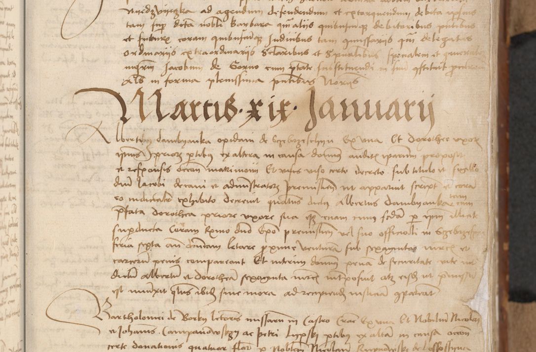 Zdjęcie nr 24 dla obiektu archiwalnego: [Acta actorum vicarialia coram Johanne de Goslaw]