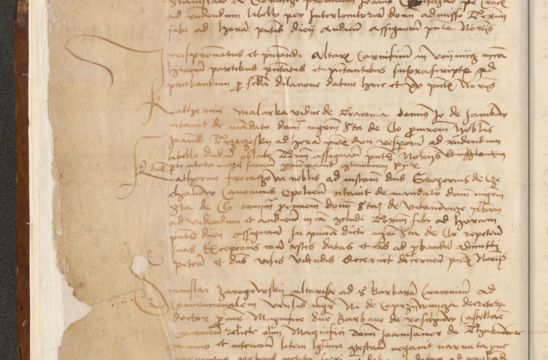 Zdjęcie nr 19 dla obiektu archiwalnego: [Acta actorum vicarialia coram Johanne de Goslaw]