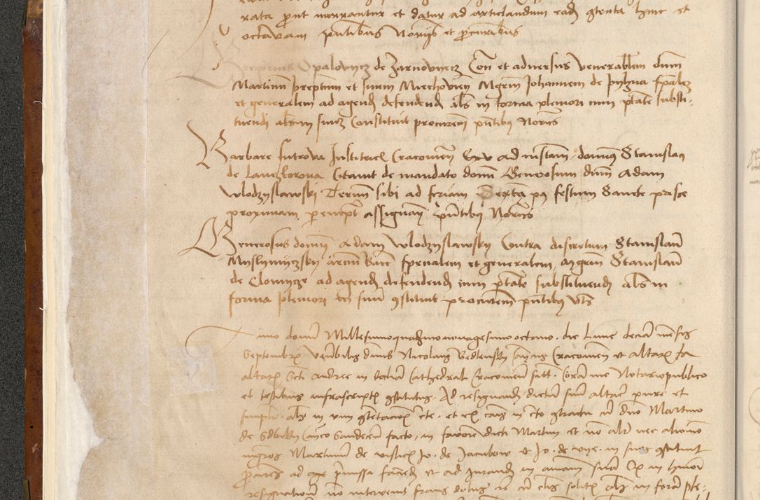 Zdjęcie nr 21 dla obiektu archiwalnego: [Acta actorum vicarialia coram Johanne de Goslaw]