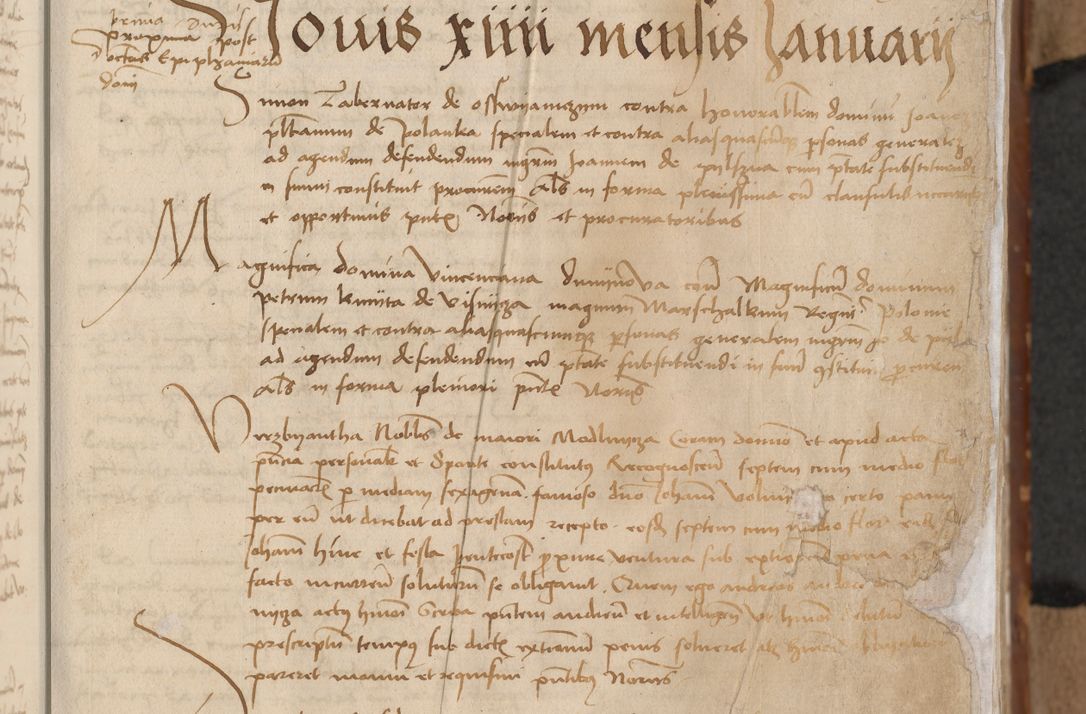 Zdjęcie nr 18 dla obiektu archiwalnego: [Acta actorum vicarialia coram Johanne de Goslaw]