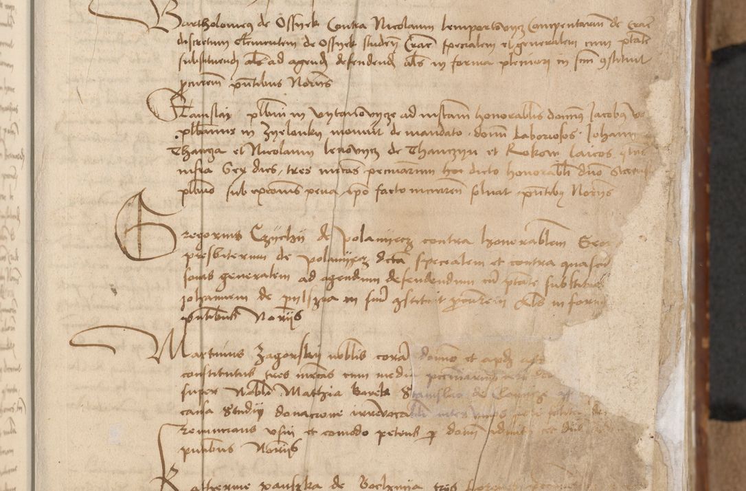 Zdjęcie nr 16 dla obiektu archiwalnego: [Acta actorum vicarialia coram Johanne de Goslaw]