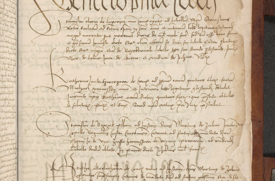 Zdjęcie nr 323 dla obiektu archiwalnego: [Acta pronuntiationum officialia coram Valentino de Ilkusch]