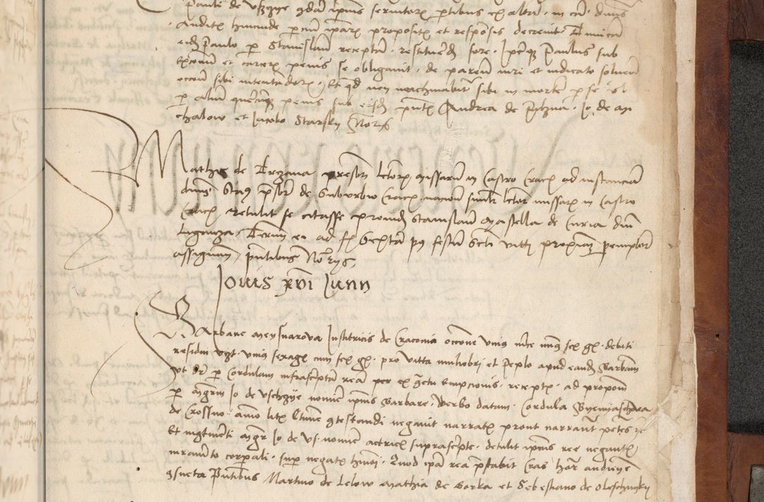 Zdjęcie nr 315 dla obiektu archiwalnego: [Acta pronuntiationum officialia coram Valentino de Ilkusch]