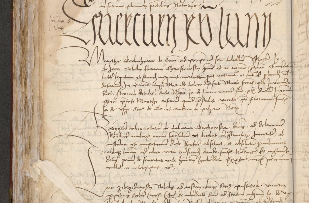 Zdjęcie nr 312 dla obiektu archiwalnego: [Acta pronuntiationum officialia coram Valentino de Ilkusch]