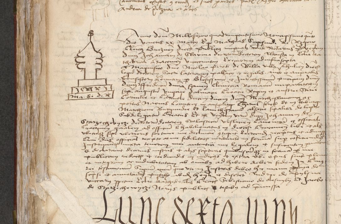 Zdjęcie nr 308 dla obiektu archiwalnego: [Acta pronuntiationum officialia coram Valentino de Ilkusch]