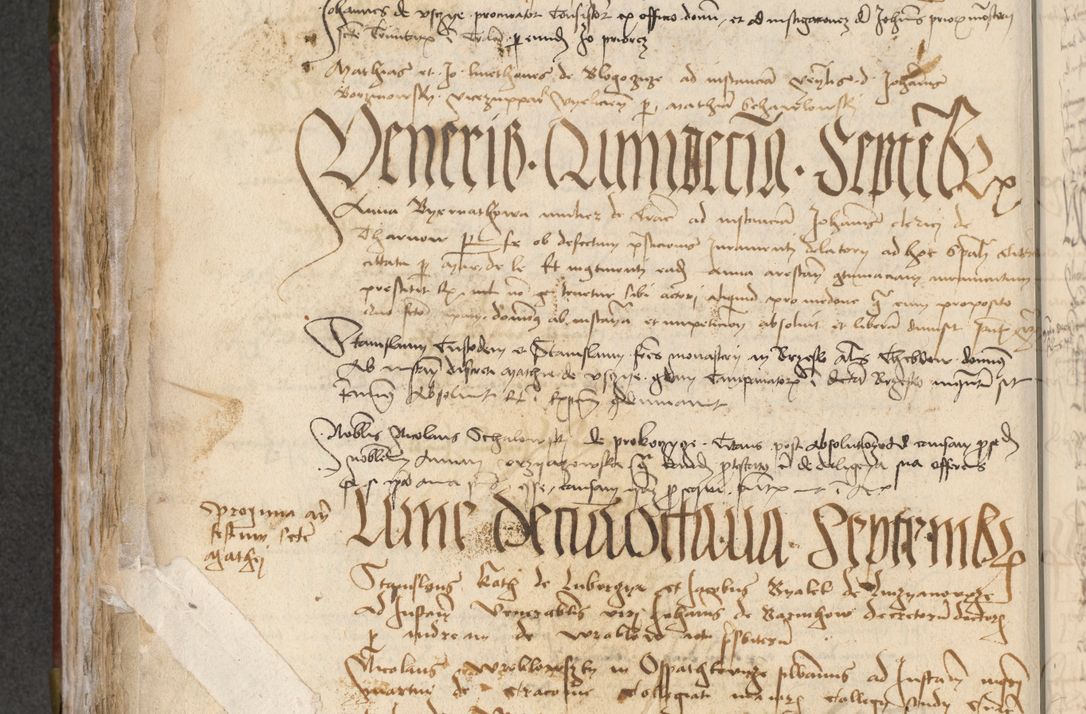 Zdjęcie nr 290 dla obiektu archiwalnego: [Acta pronuntiationum officialia coram Valentino de Ilkusch]