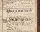 Zdjęcie nr 293 dla obiektu archiwalnego: [Acta pronuntiationum officialia coram Valentino de Ilkusch]