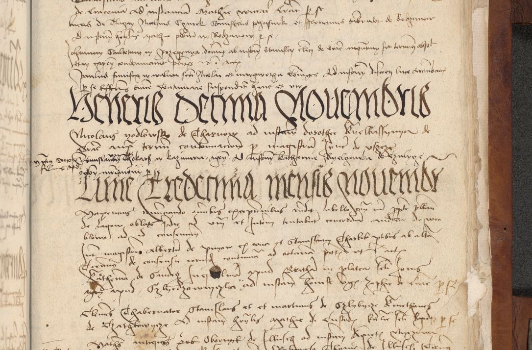 Zdjęcie nr 291 dla obiektu archiwalnego: [Acta pronuntiationum officialia coram Valentino de Ilkusch]