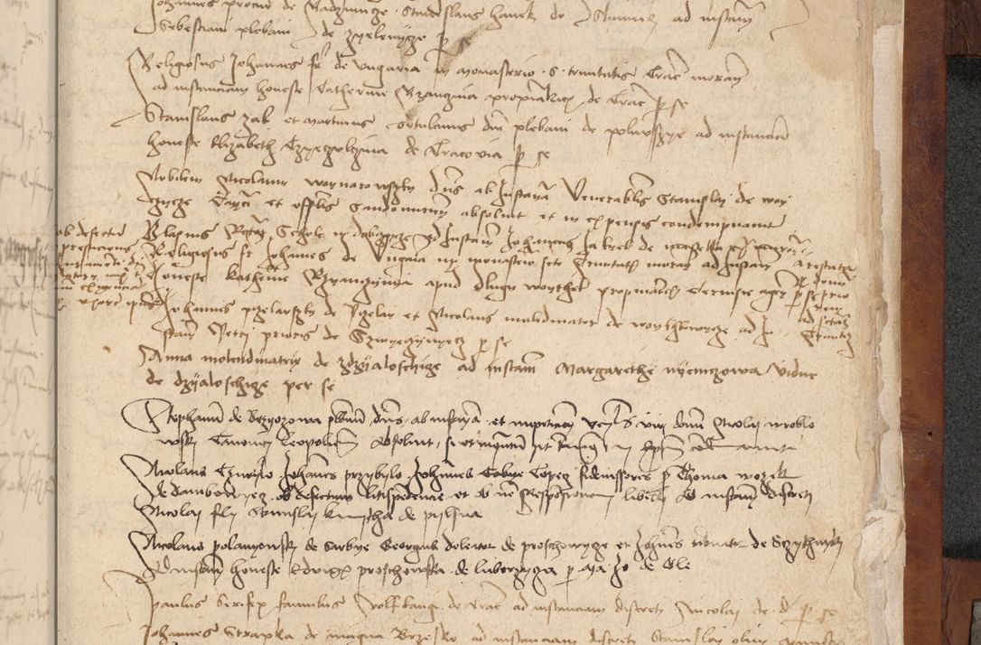 Zdjęcie nr 285 dla obiektu archiwalnego: [Acta pronuntiationum officialia coram Valentino de Ilkusch]