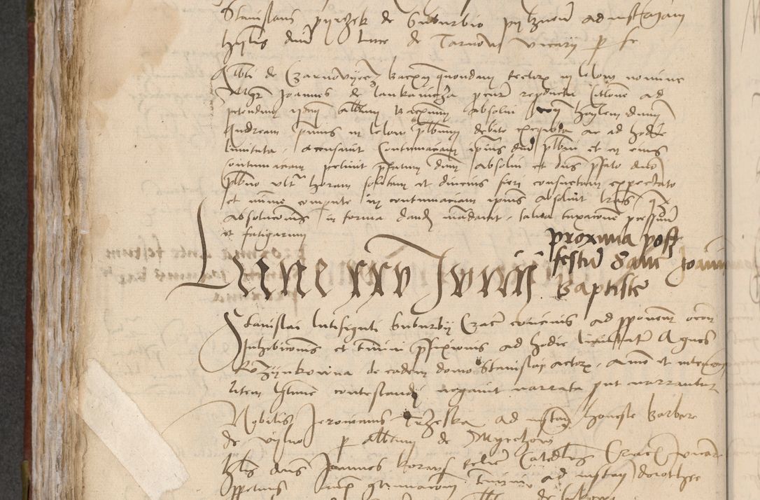 Zdjęcie nr 280 dla obiektu archiwalnego: [Acta pronuntiationum officialia coram Valentino de Ilkusch]