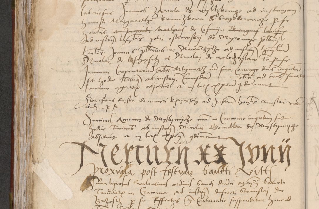 Zdjęcie nr 278 dla obiektu archiwalnego: [Acta pronuntiationum officialia coram Valentino de Ilkusch]