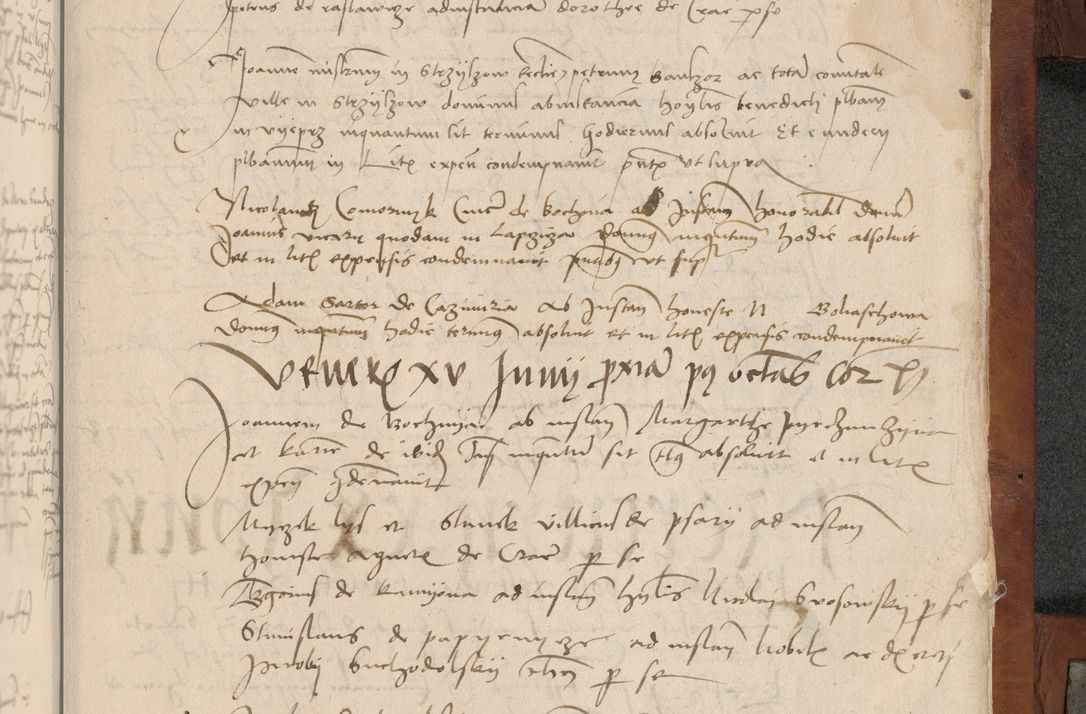 Zdjęcie nr 277 dla obiektu archiwalnego: [Acta pronuntiationum officialia coram Valentino de Ilkusch]