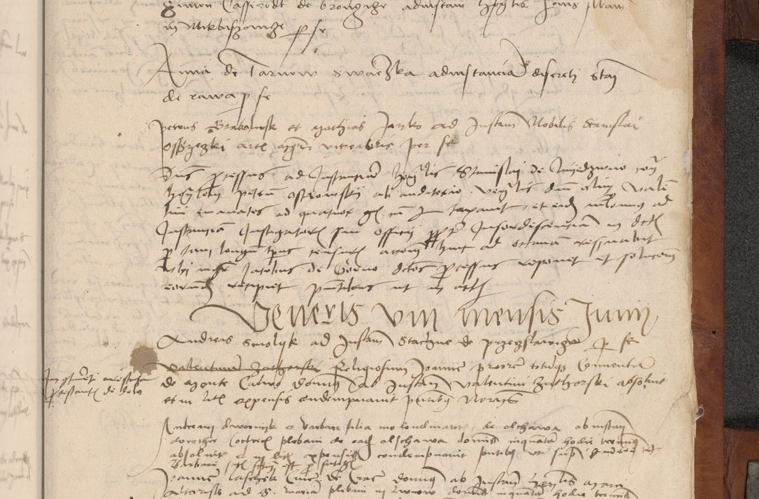 Zdjęcie nr 275 dla obiektu archiwalnego: [Acta pronuntiationum officialia coram Valentino de Ilkusch]