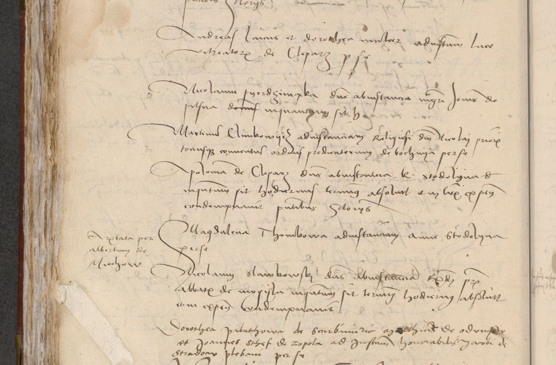 Zdjęcie nr 274 dla obiektu archiwalnego: [Acta pronuntiationum officialia coram Valentino de Ilkusch]