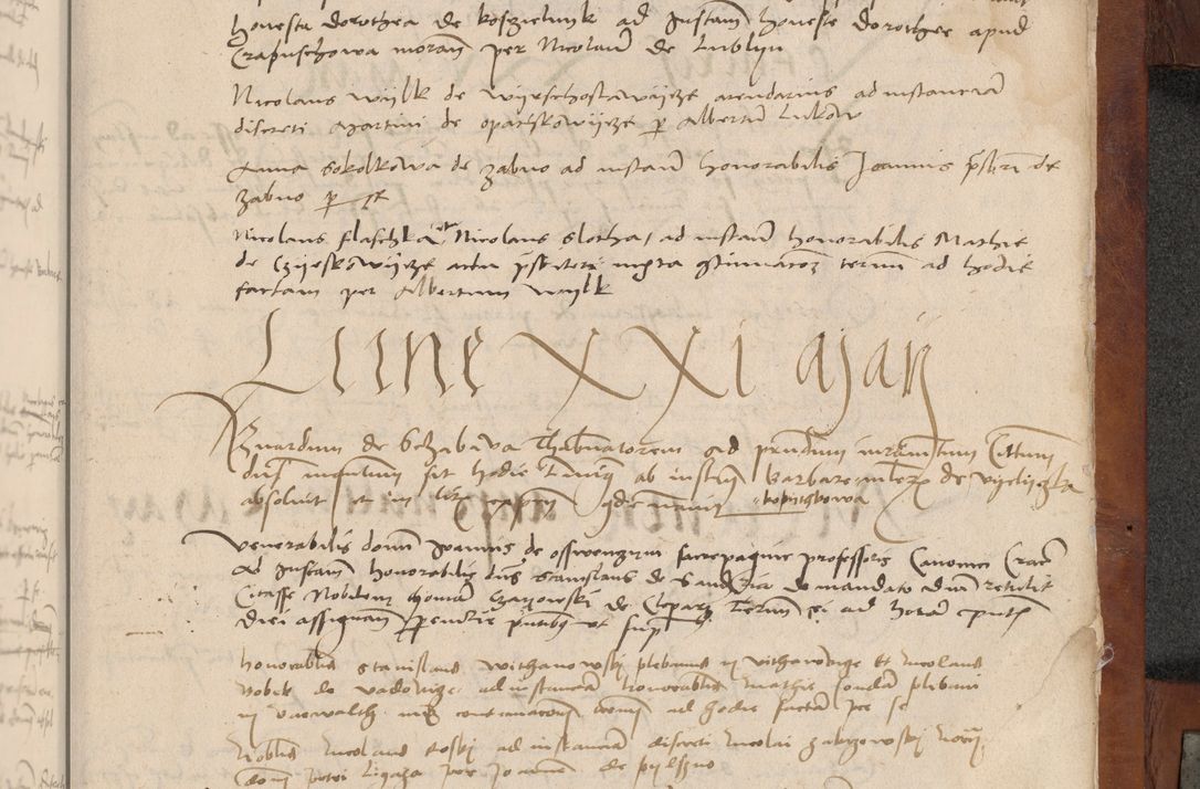 Zdjęcie nr 271 dla obiektu archiwalnego: [Acta pronuntiationum officialia coram Valentino de Ilkusch]