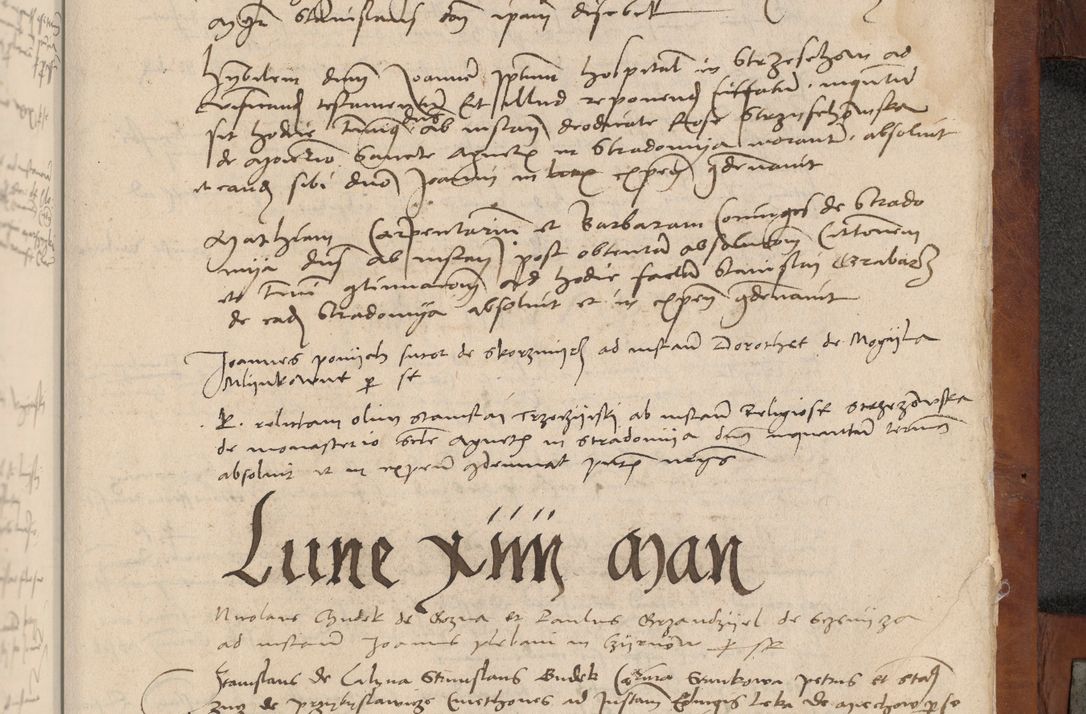 Zdjęcie nr 269 dla obiektu archiwalnego: [Acta pronuntiationum officialia coram Valentino de Ilkusch]