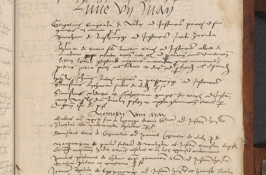 Zdjęcie nr 267 dla obiektu archiwalnego: [Acta pronuntiationum officialia coram Valentino de Ilkusch]