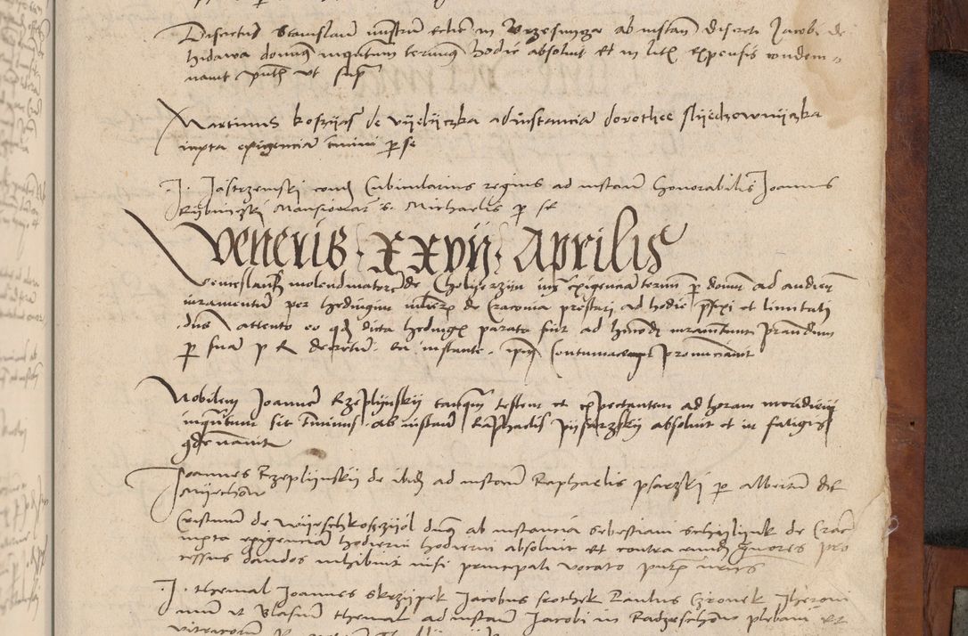 Zdjęcie nr 265 dla obiektu archiwalnego: [Acta pronuntiationum officialia coram Valentino de Ilkusch]