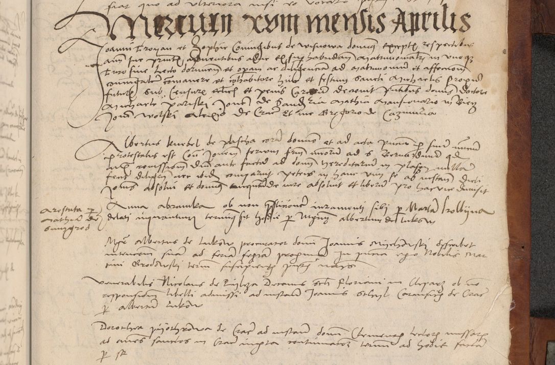 Zdjęcie nr 263 dla obiektu archiwalnego: [Acta pronuntiationum officialia coram Valentino de Ilkusch]