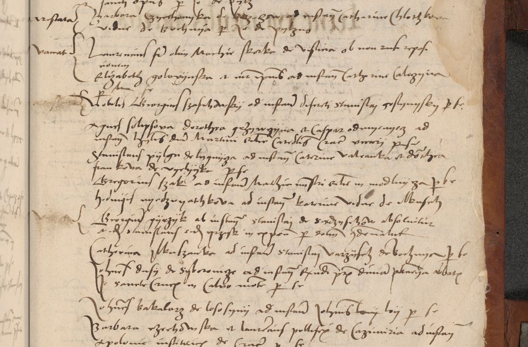 Zdjęcie nr 261 dla obiektu archiwalnego: [Acta pronuntiationum officialia coram Valentino de Ilkusch]