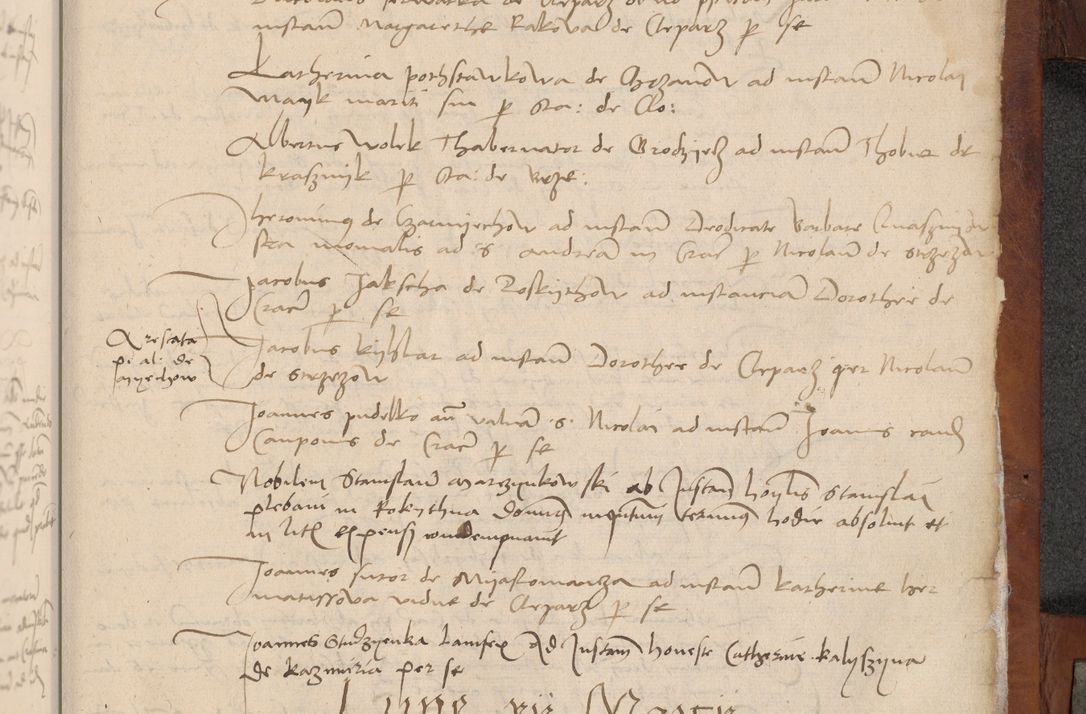 Zdjęcie nr 255 dla obiektu archiwalnego: [Acta pronuntiationum officialia coram Valentino de Ilkusch]