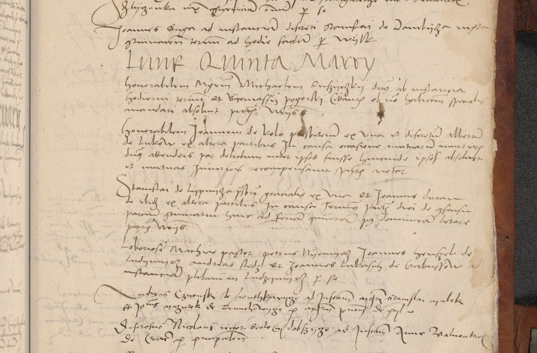 Zdjęcie nr 253 dla obiektu archiwalnego: [Acta pronuntiationum officialia coram Valentino de Ilkusch]