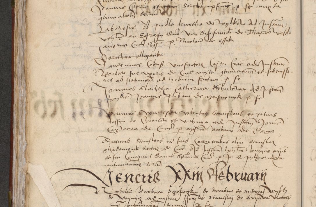 Zdjęcie nr 250 dla obiektu archiwalnego: [Acta pronuntiationum officialia coram Valentino de Ilkusch]