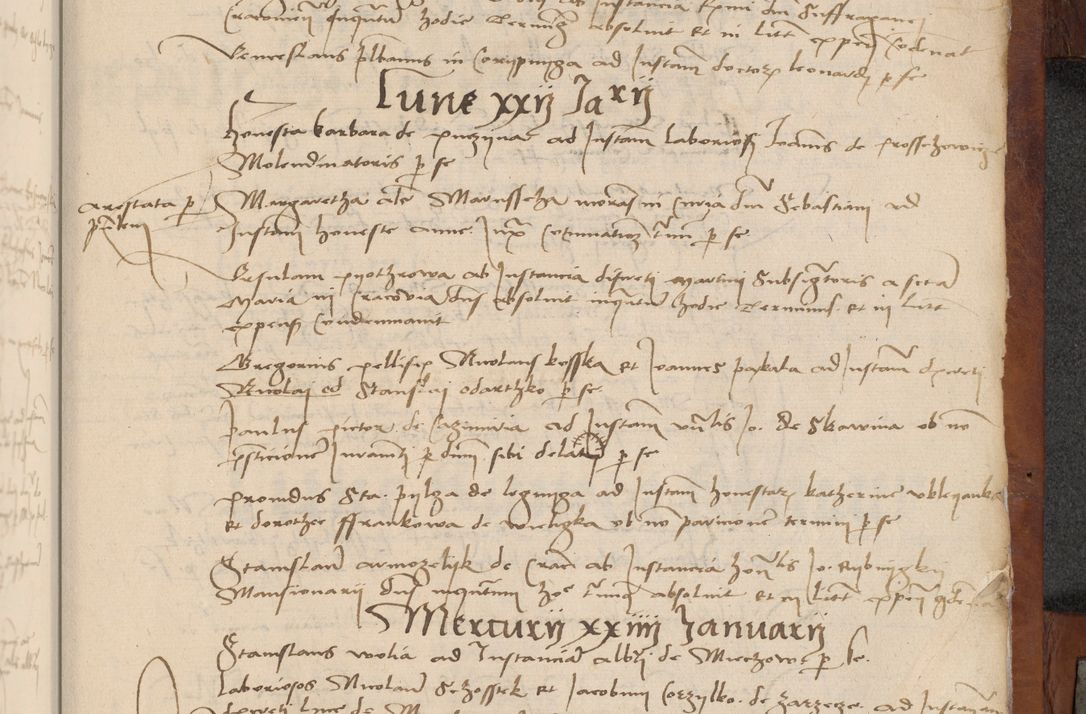 Zdjęcie nr 245 dla obiektu archiwalnego: [Acta pronuntiationum officialia coram Valentino de Ilkusch]